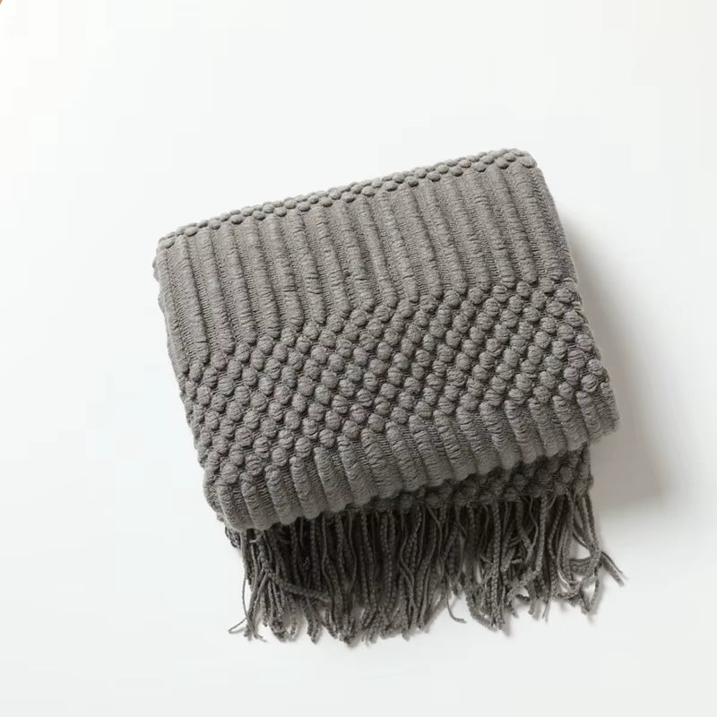 couverture douce texturée