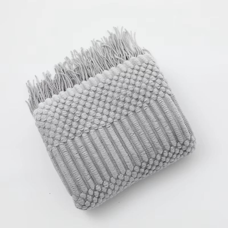couverture douce texturée