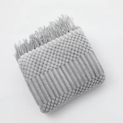 couverture douce texturée